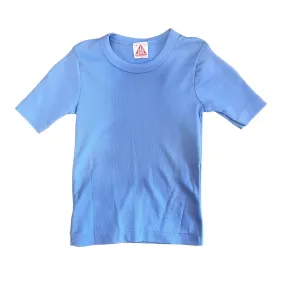 1970's Nylon Blue Tee 2-3Y