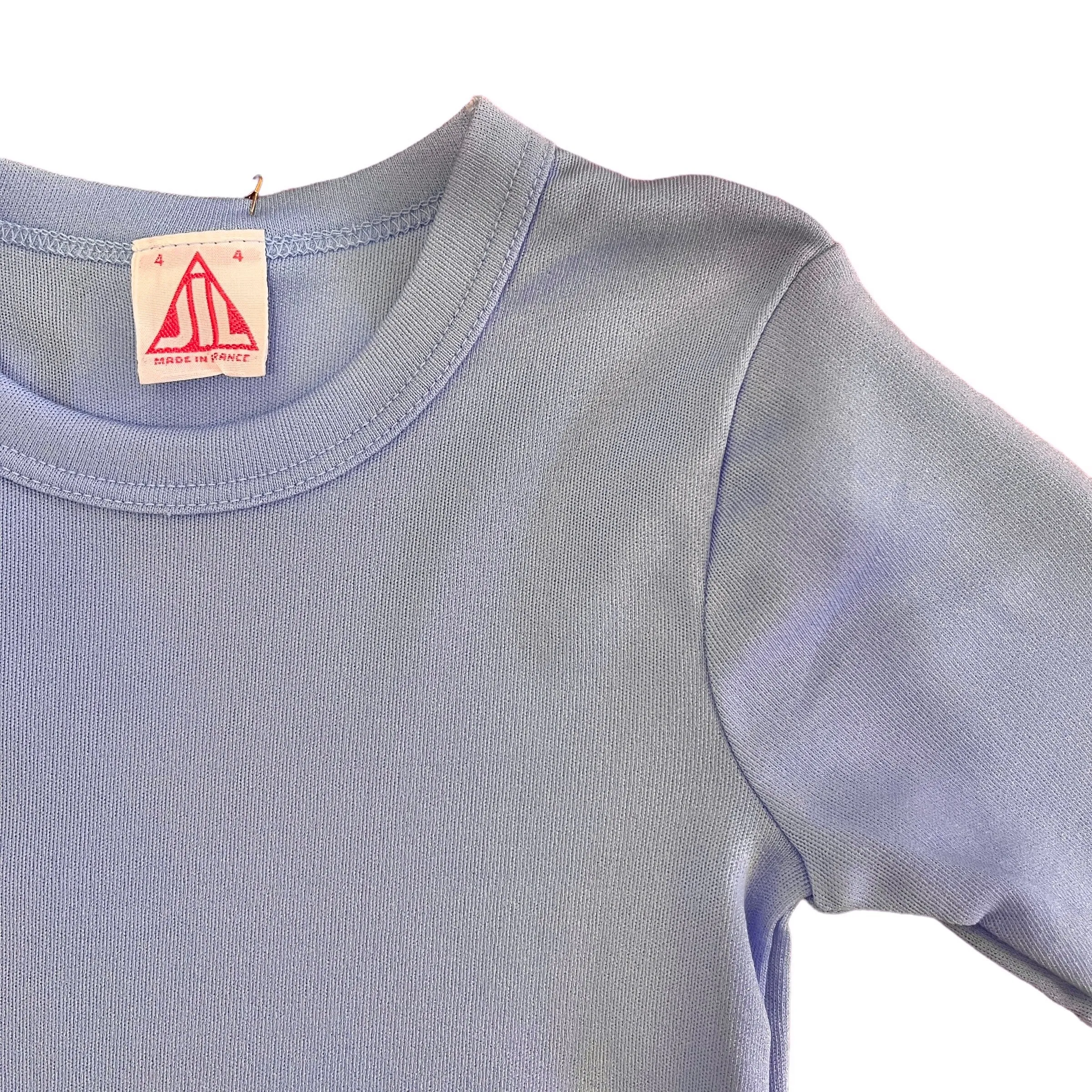 1970's Nylon Blue Tee 2-3Y