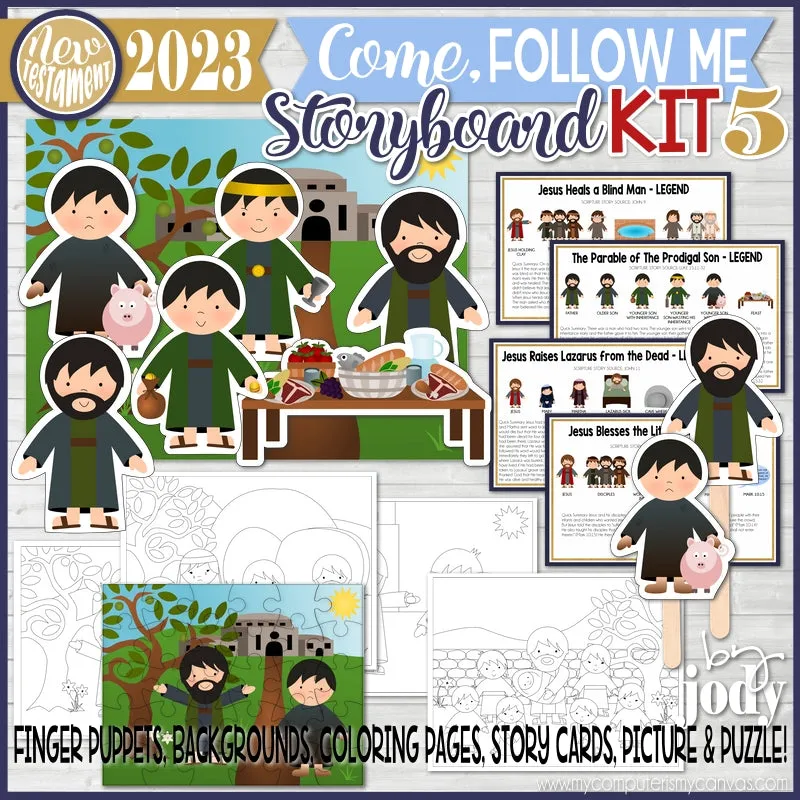 2023 CFM Story Board Kit 5 {NEW Testament} PRINTABLE