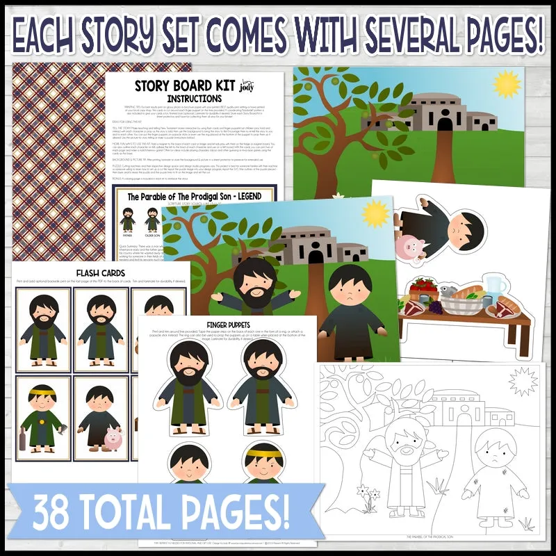 2023 CFM Story Board Kit 5 {NEW Testament} PRINTABLE