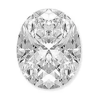 2.08 Carat Oval Lab Grown Diamond