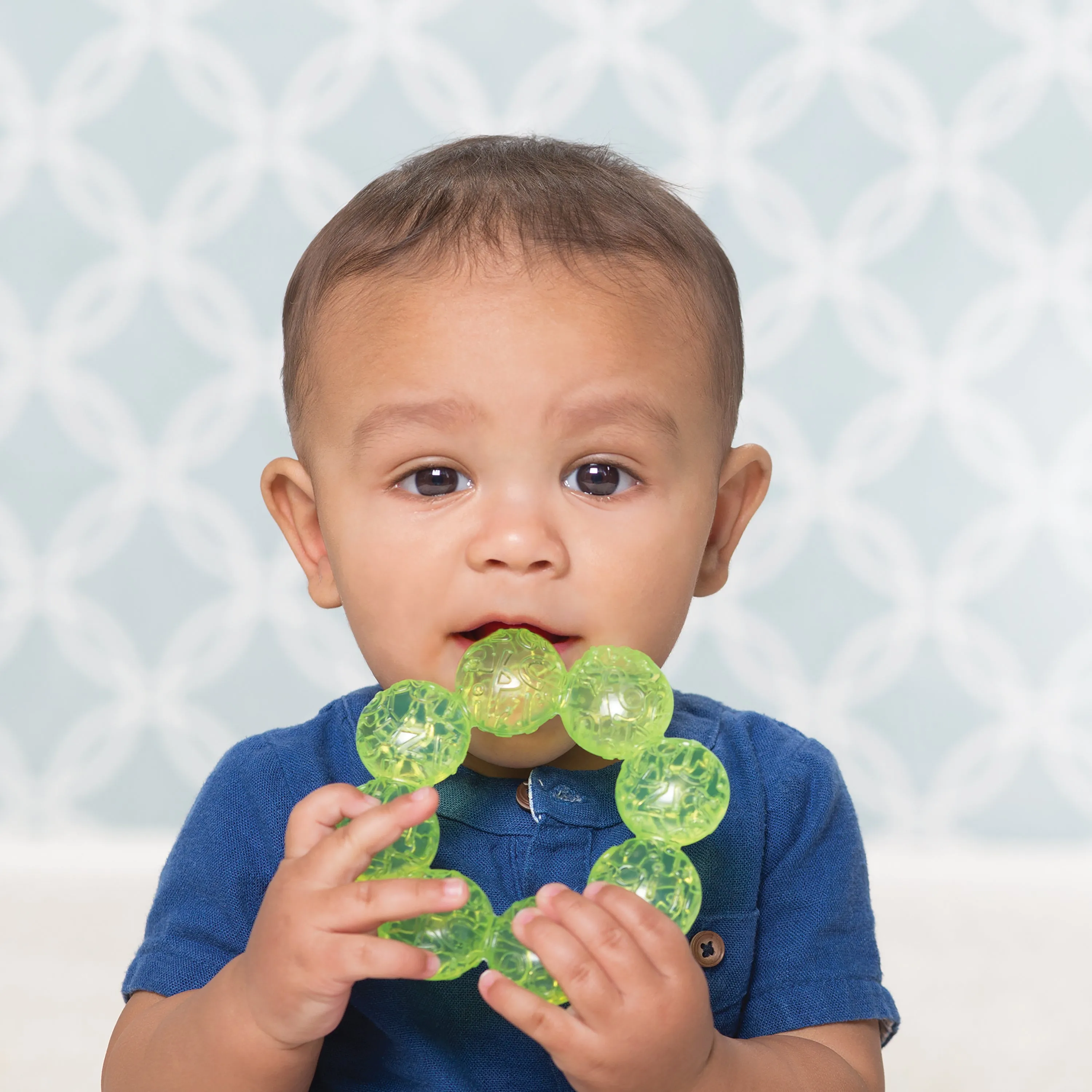 3-Pack Water Teethers - Lime/Aqua