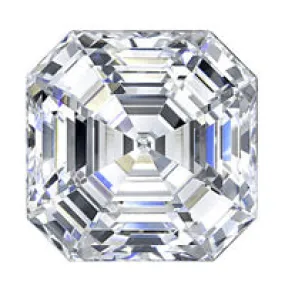 3.08 Carat Asscher Lab Grown Diamond