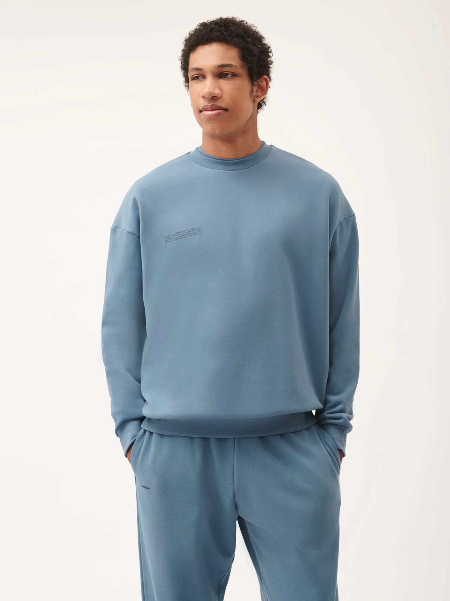 365 Midweight Sweatshirt—indigo blue