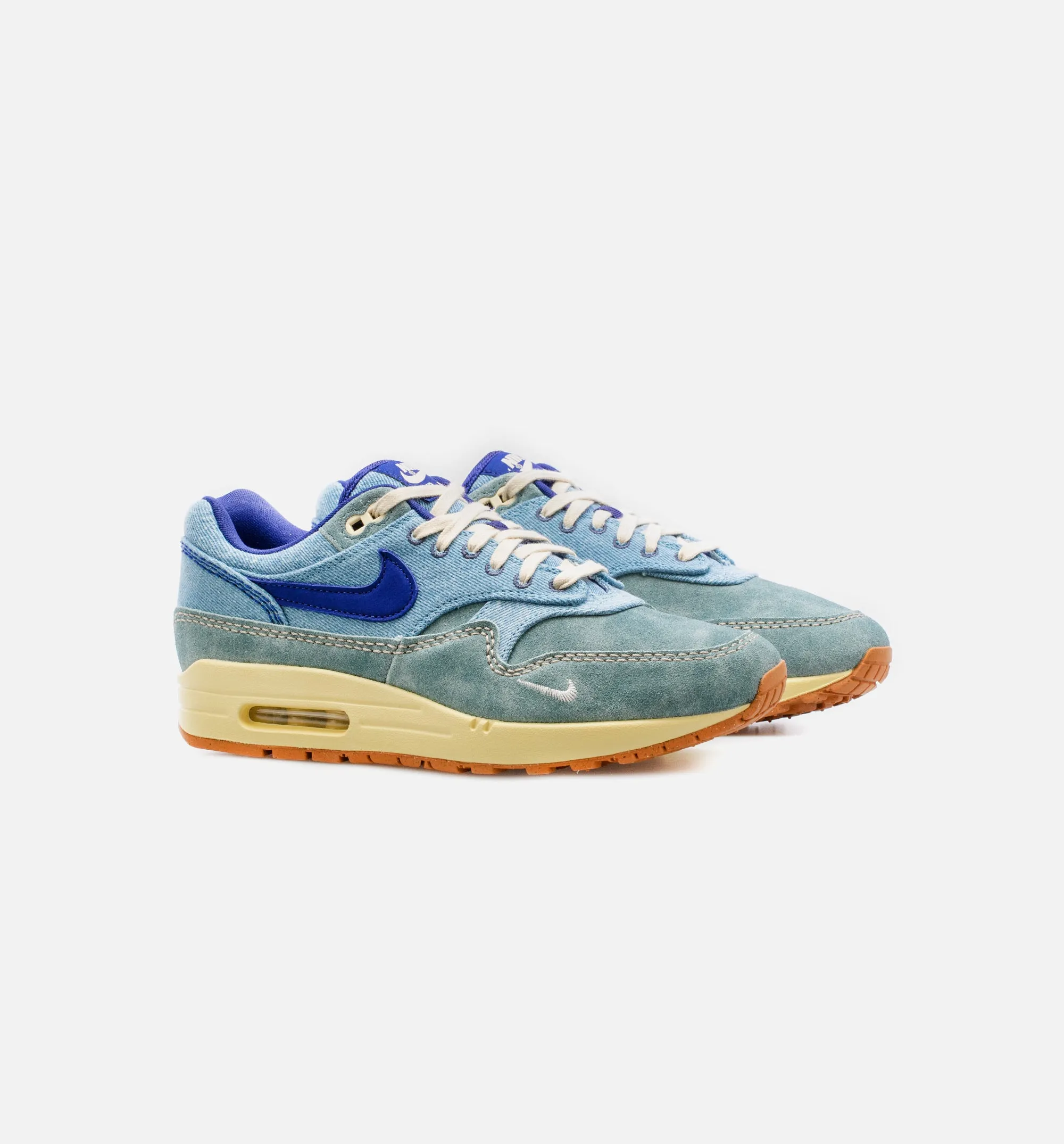 Air Max 1 Dirty Denim Mens Lifestyle Shoe - Blue