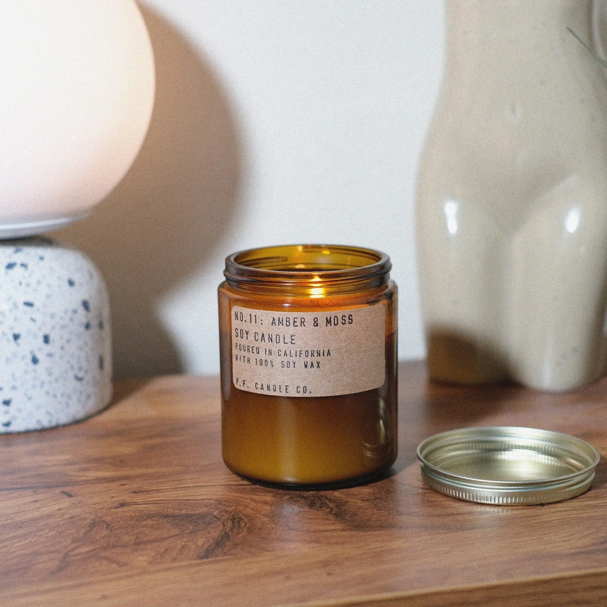 Amber & Moss - 7.2 oz Soy Candle