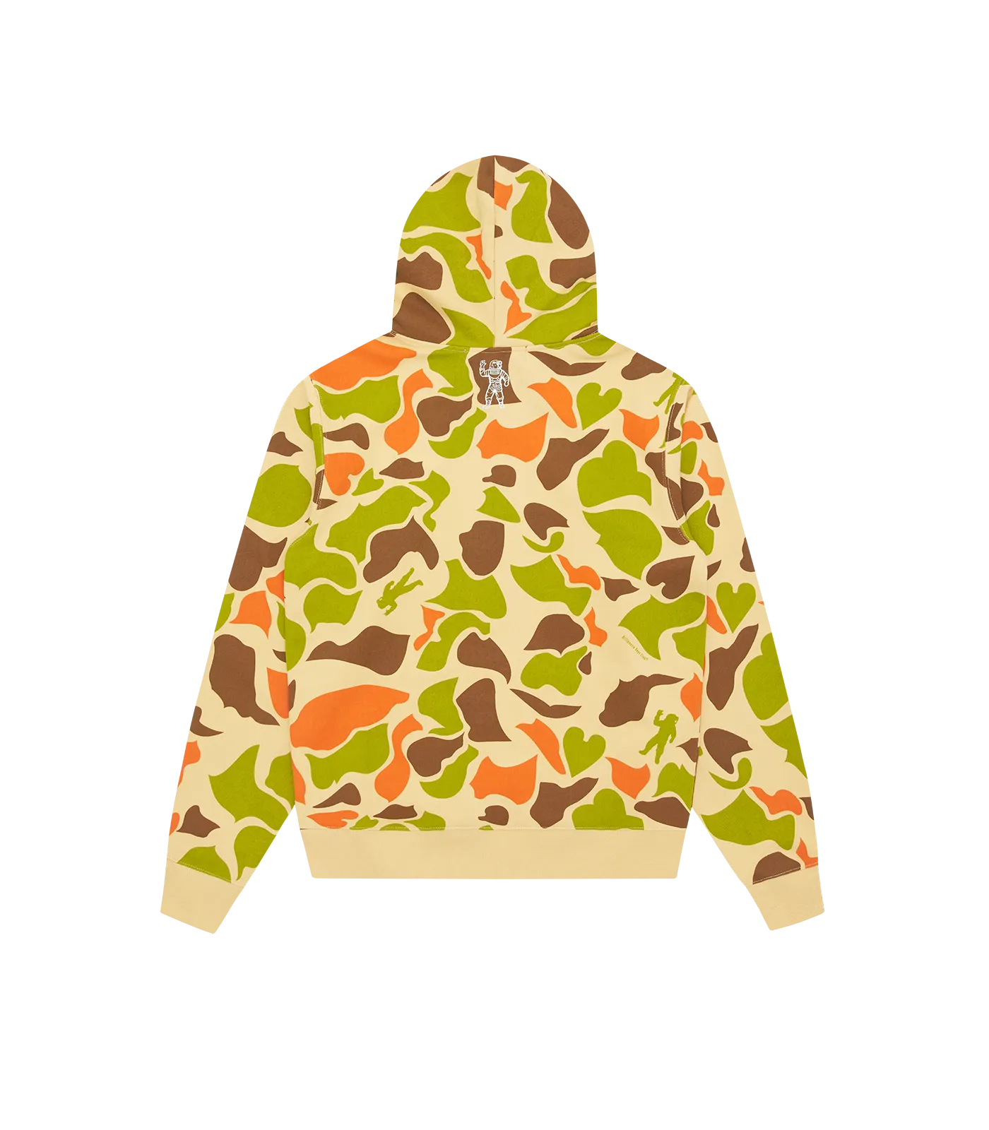 A/O CAMO PRINT ARCH LOGO POPOVER HOOD - BEIGE