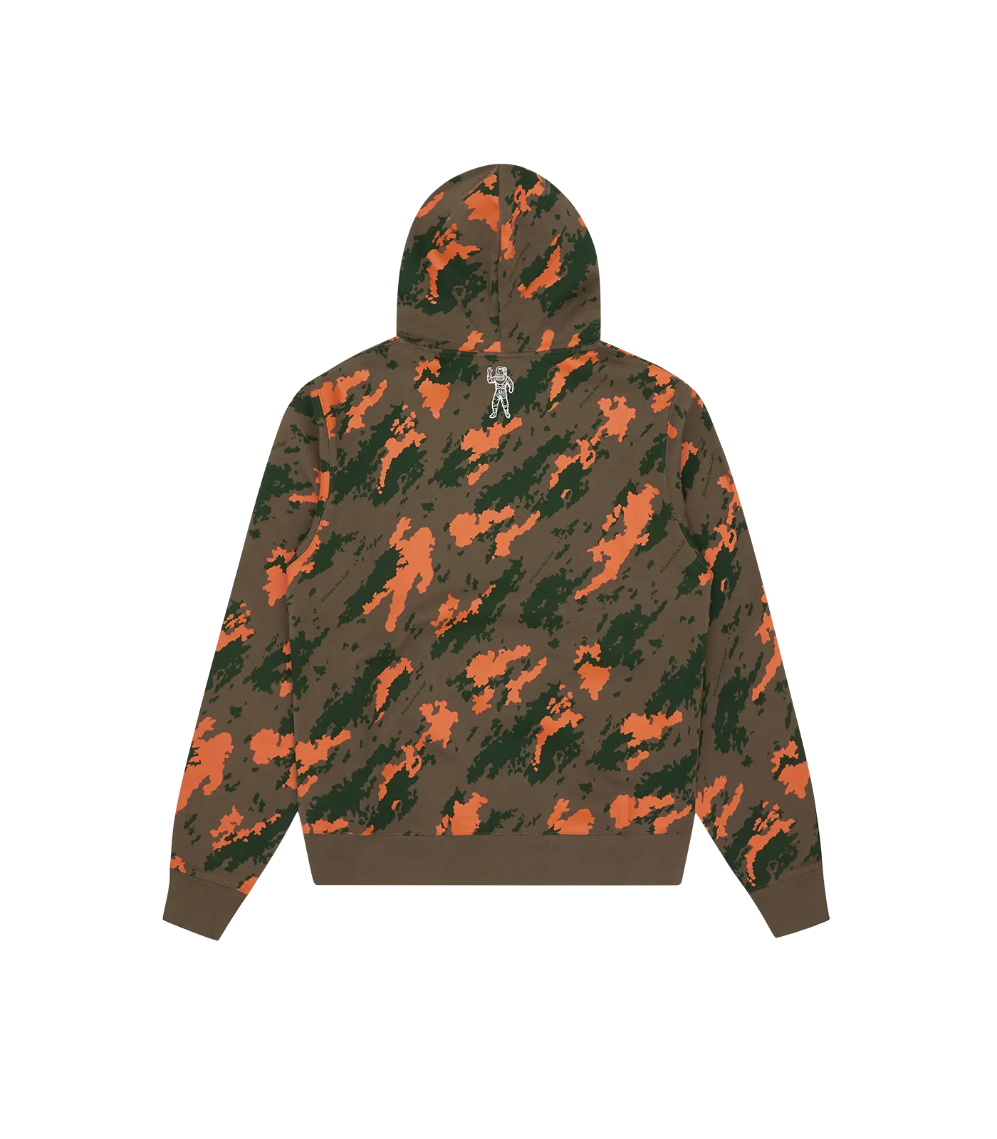 A/O CAMO PRINT ARCH LOGO POPOVER HOOD - GREEN