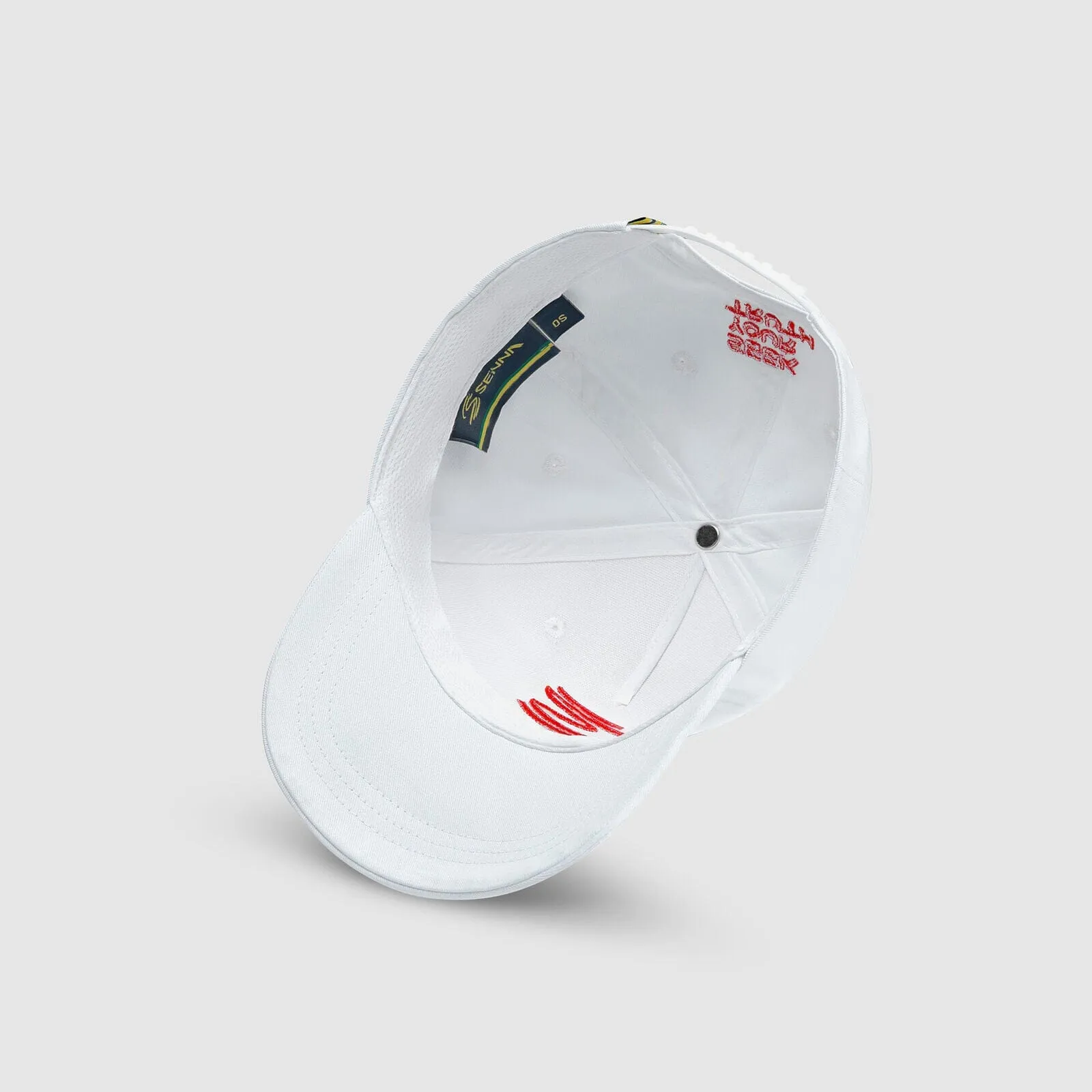 Ayrton Senna Logo Hat - White/Blue