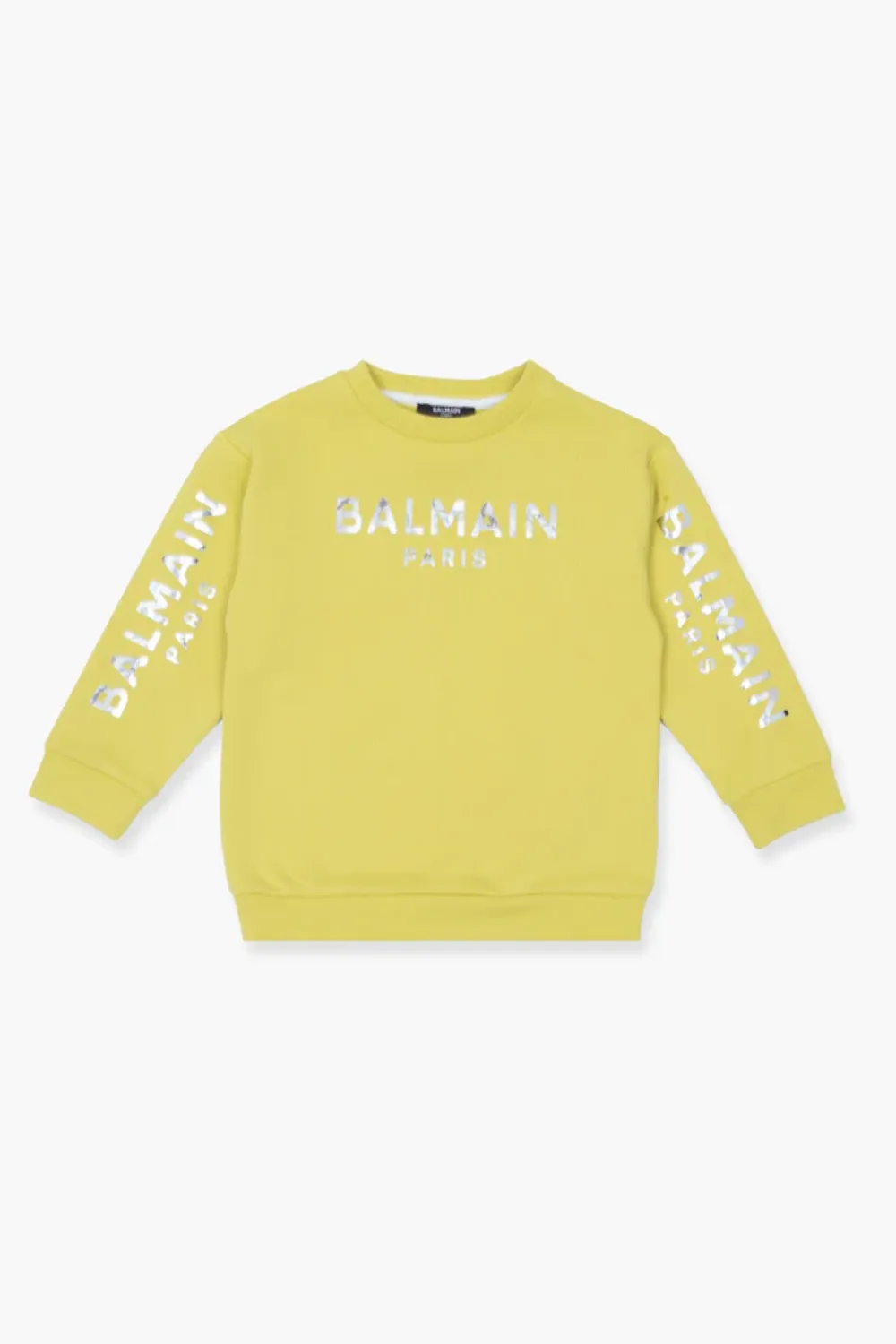 Balmain Kid's Sweater Yellow BS4P60-Z0081-203