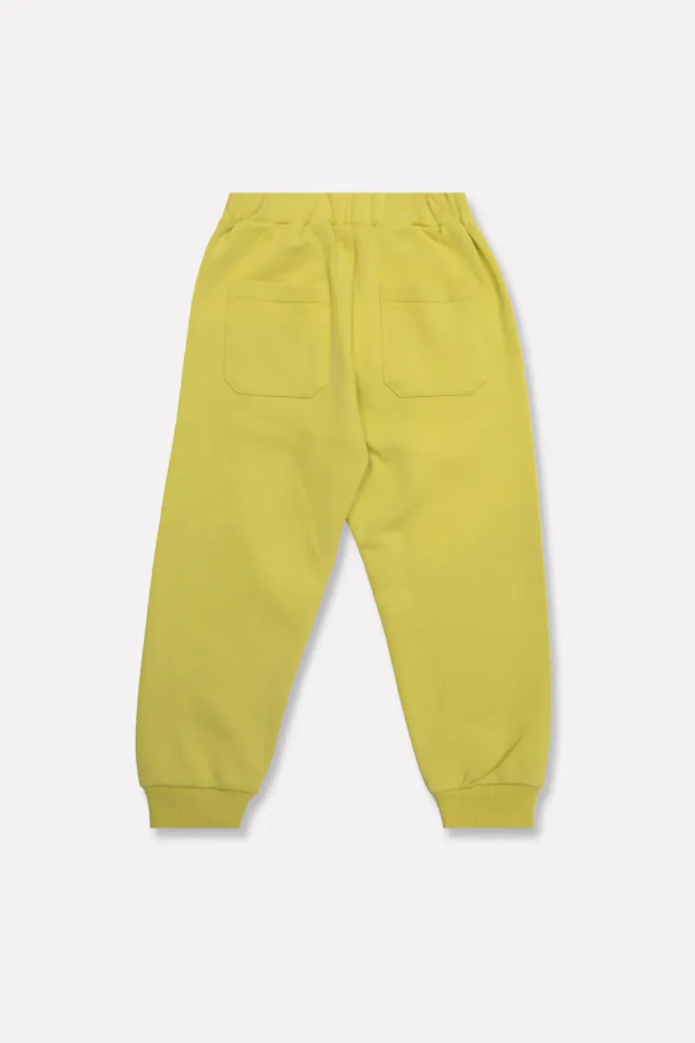 Balmain Kid's Sweatpants Yellow BS6P30-Z0081-203