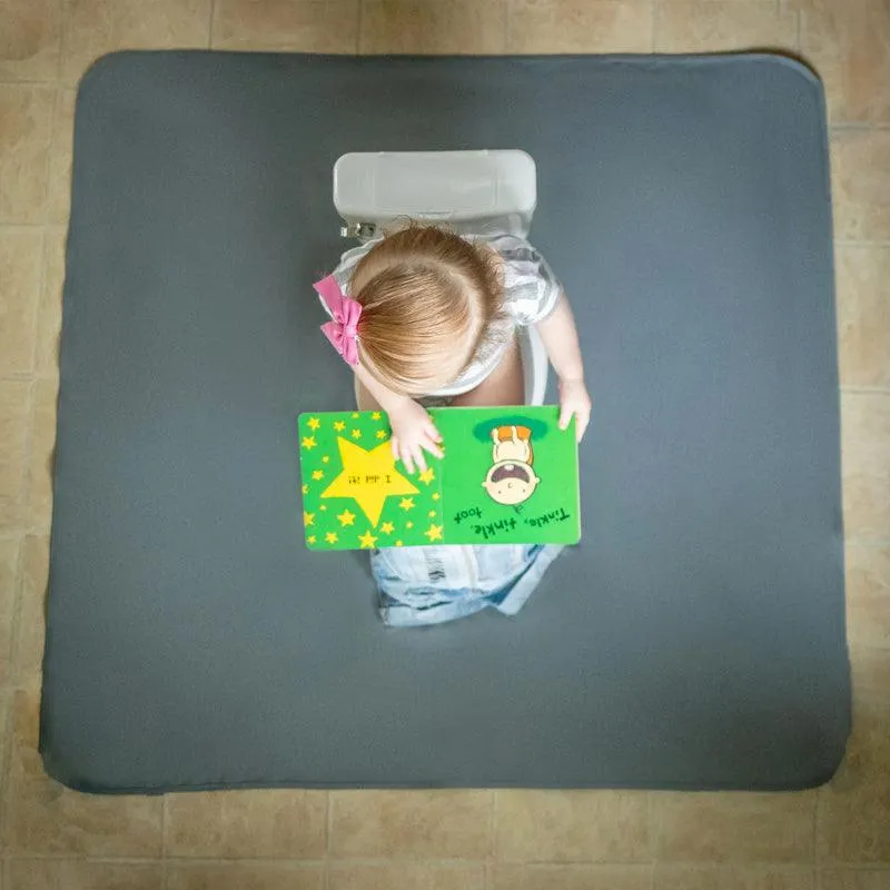 Bapron Baby Splash Mat - A Waterproof Catch-All for Highchair Spills