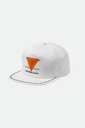 Barbed Wire MP Snapback - White