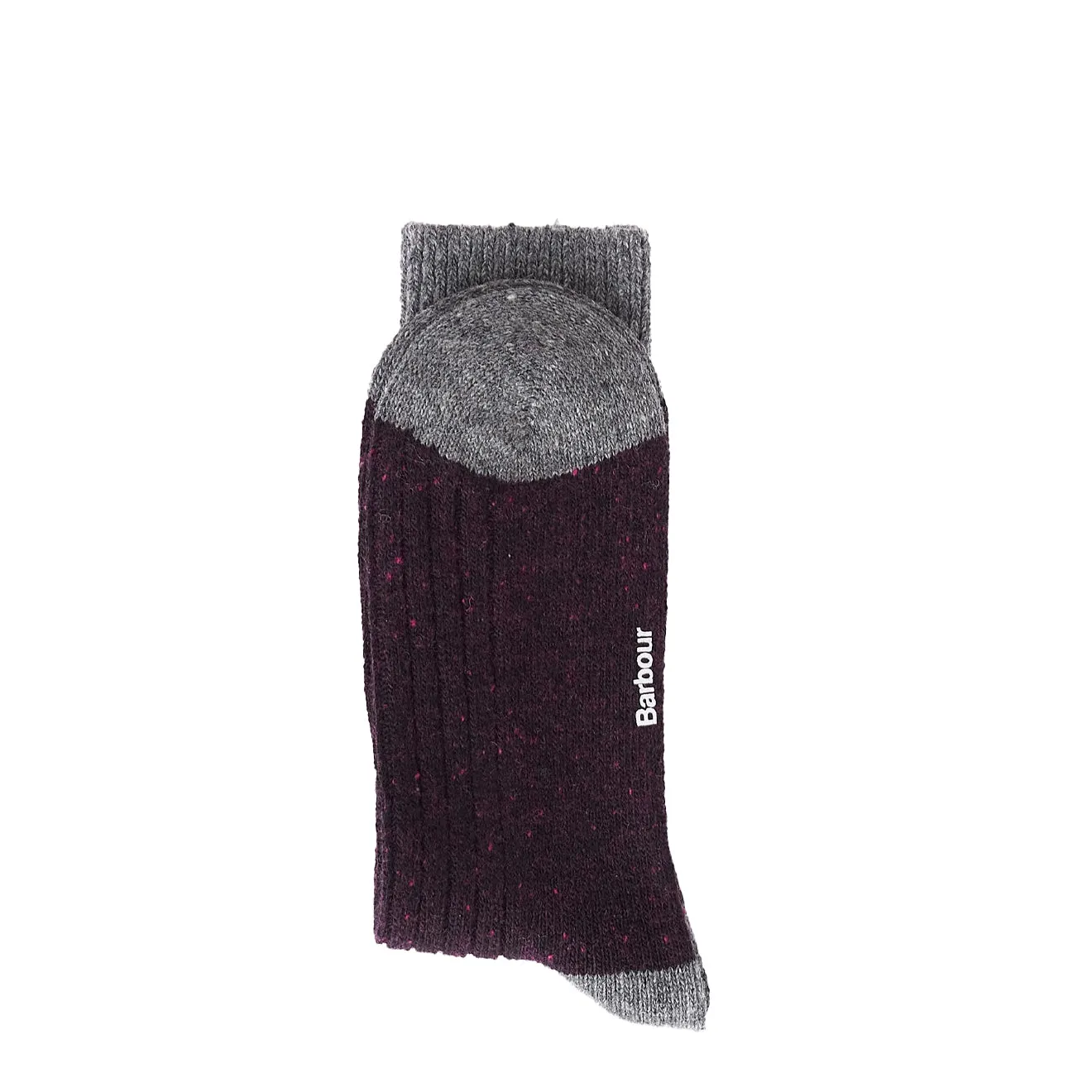 Barbour Houghton Sock Fig / AsphaLight