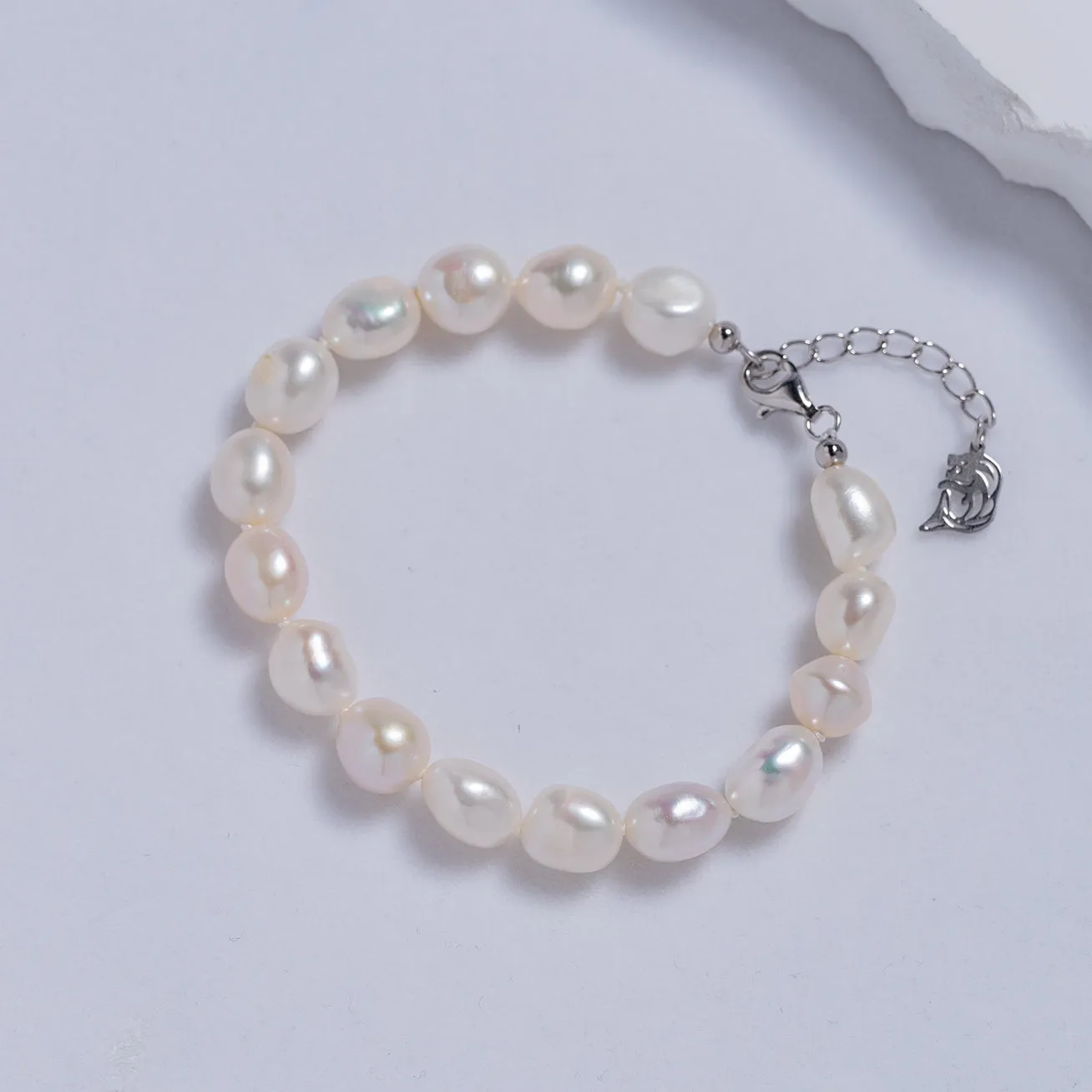 Baroque Freshwater Pearl Bracelet WB00191 | Rock