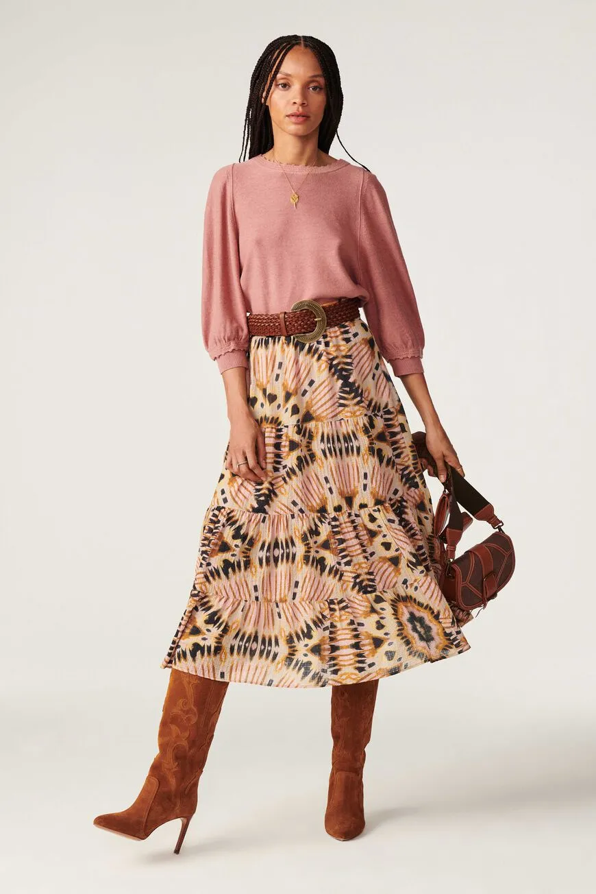 Bash Paris Claren Skirt in Beige