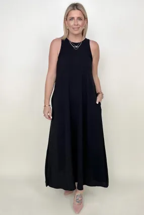 Be Stage Sleeveless Airflow A-Line Maxi Dress