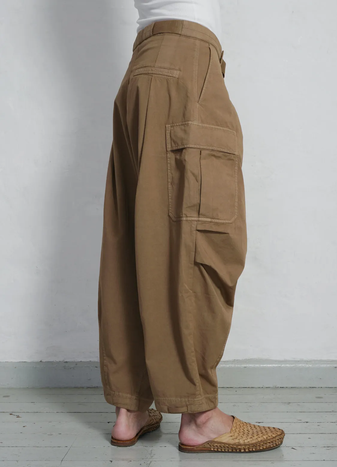 BENNY | Super Wide Ballon Trousers | Camel