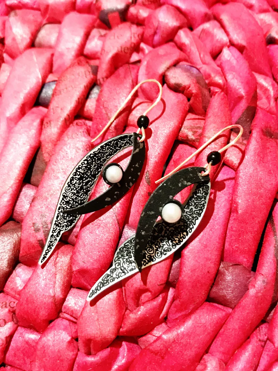 Bird Wings Earrings by Adajio