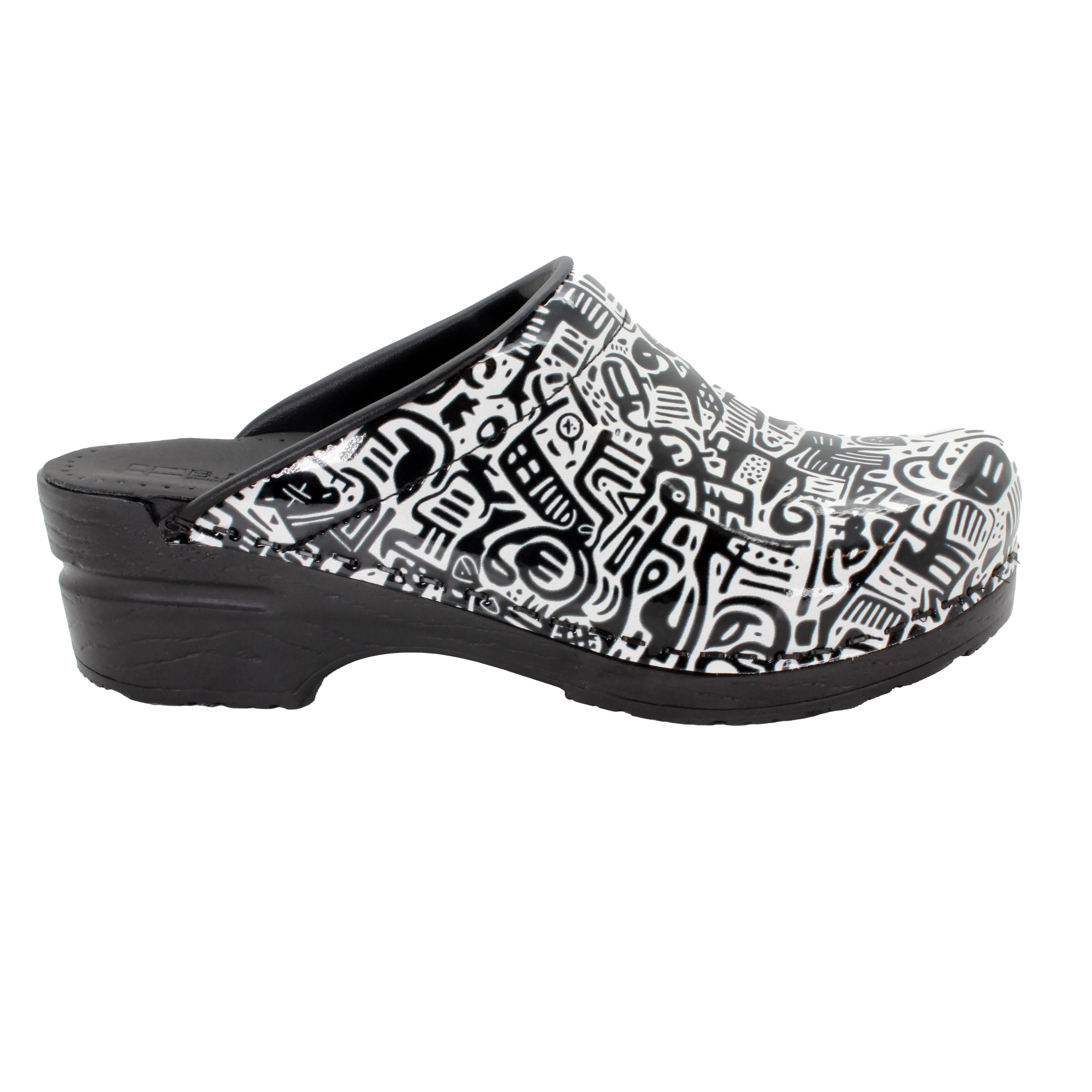 BJORK Juni Open Back Pro Leather Clogs