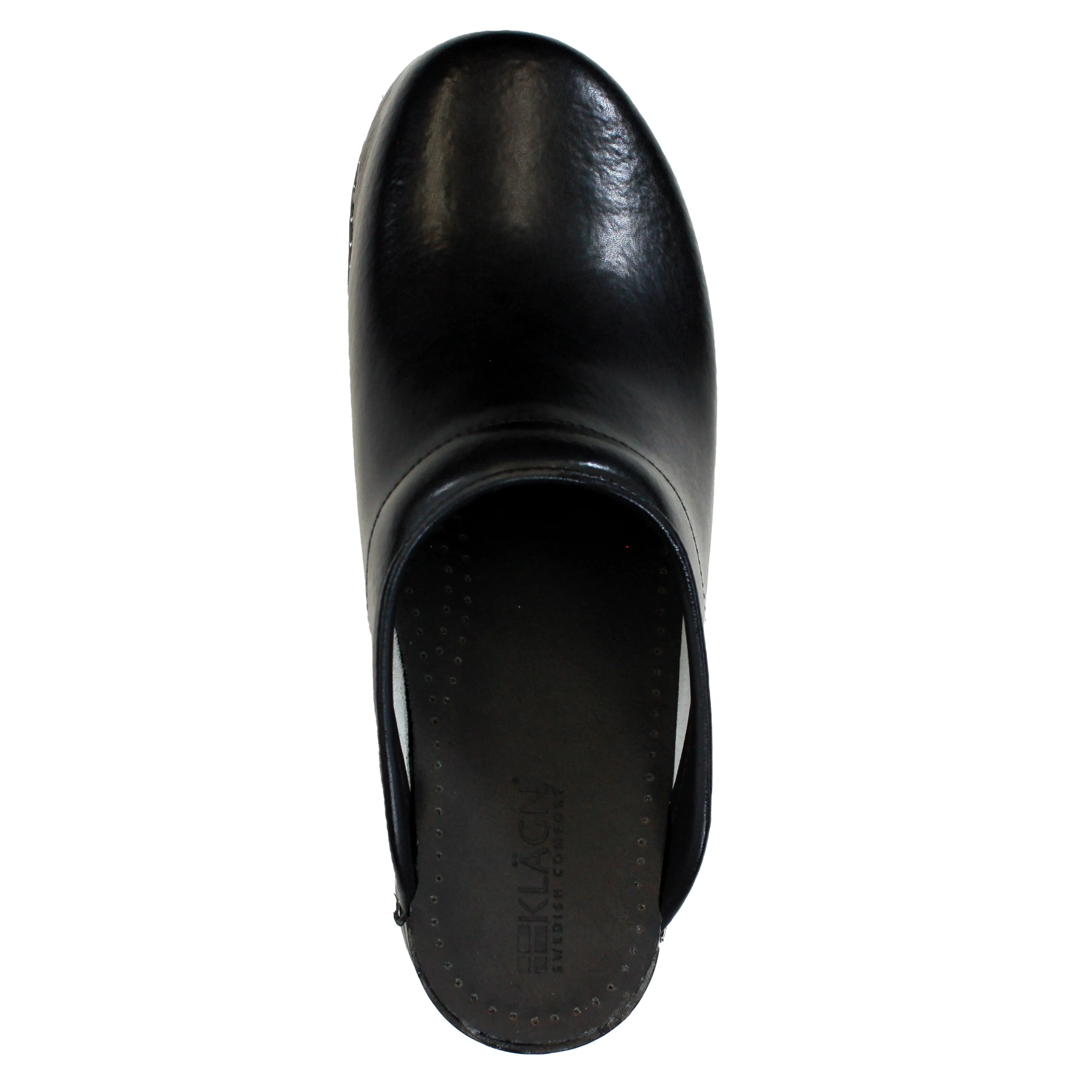 BJORK Men's STEIN Open Back Cabrio Leather Clogs