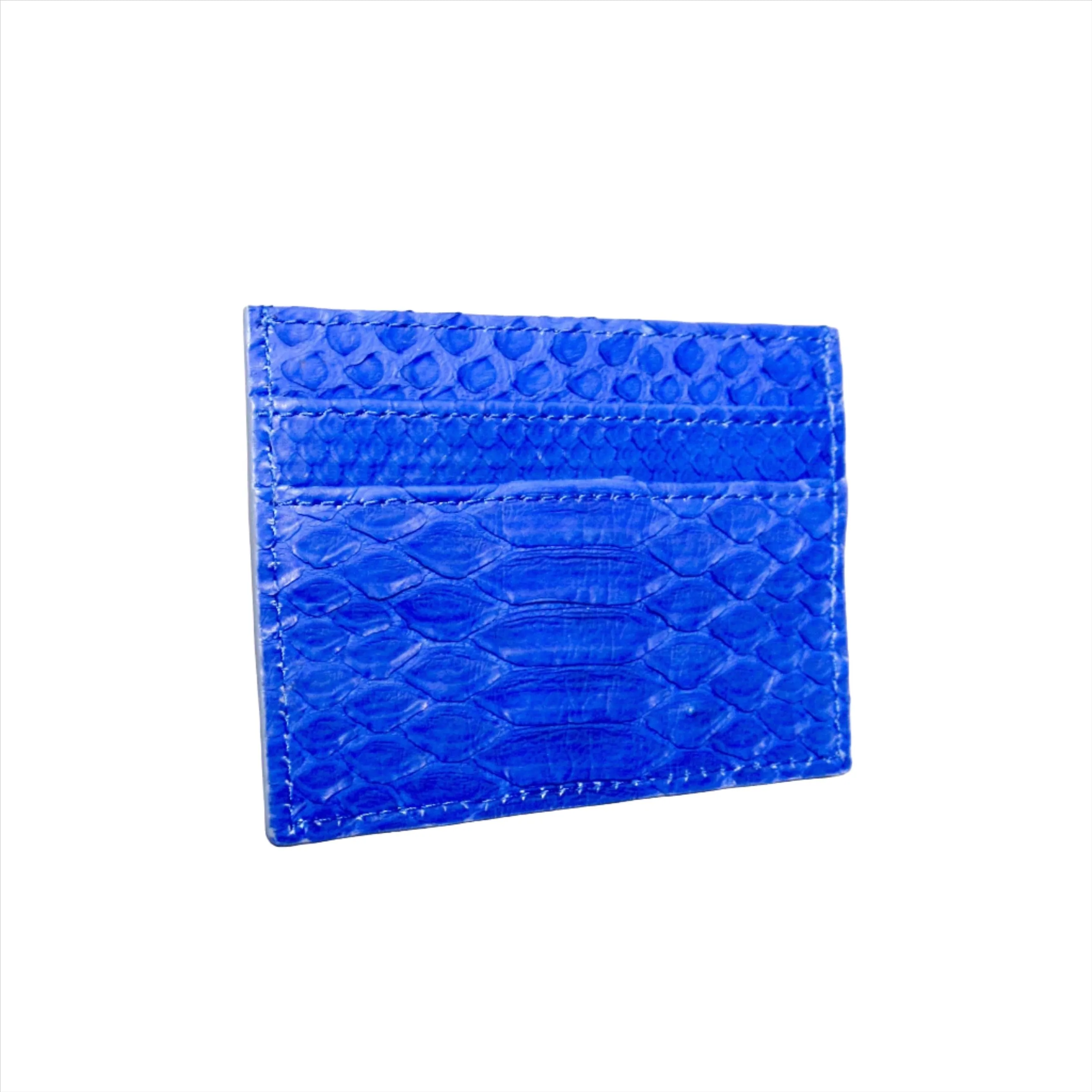 Blue Cobalt Slot Card Holder