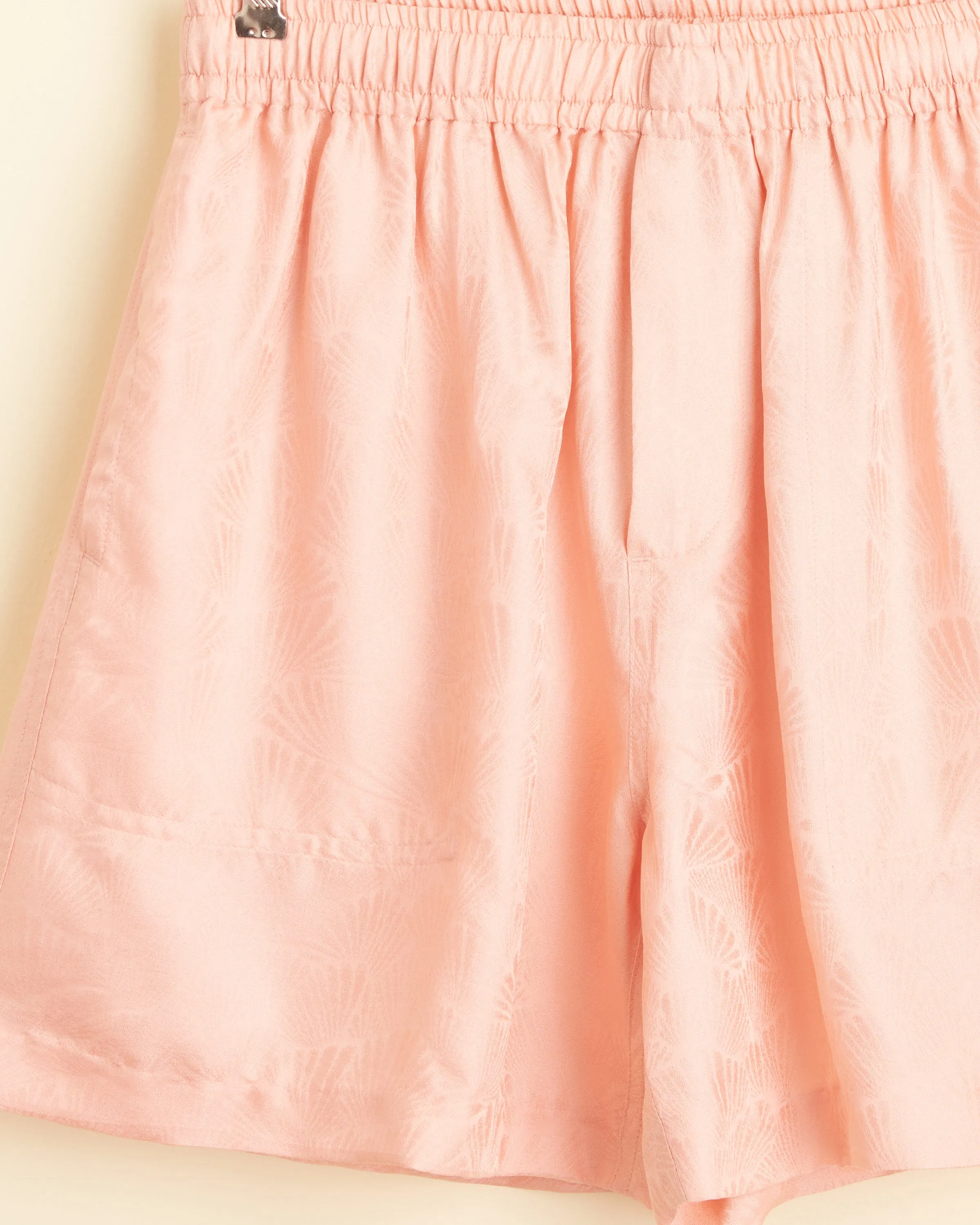 Blush Scallop Shorts