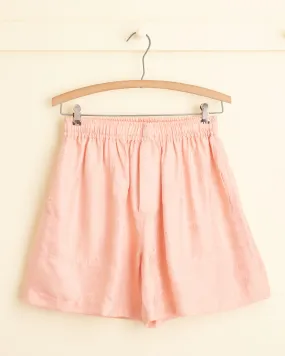 Blush Scallop Shorts