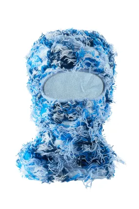 Boys Otto Blue Fuzzy Ski Mask