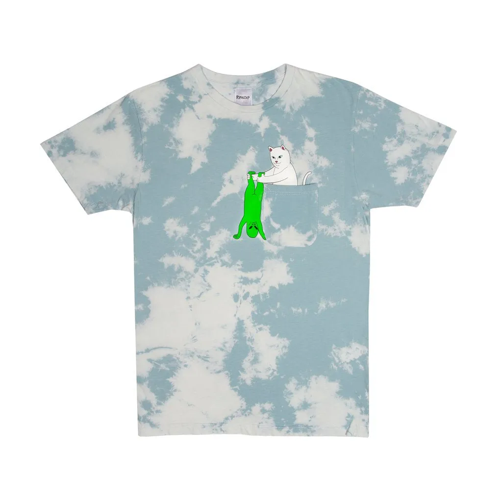 Break Yo Self Pocket Tee (Cloud Wash)