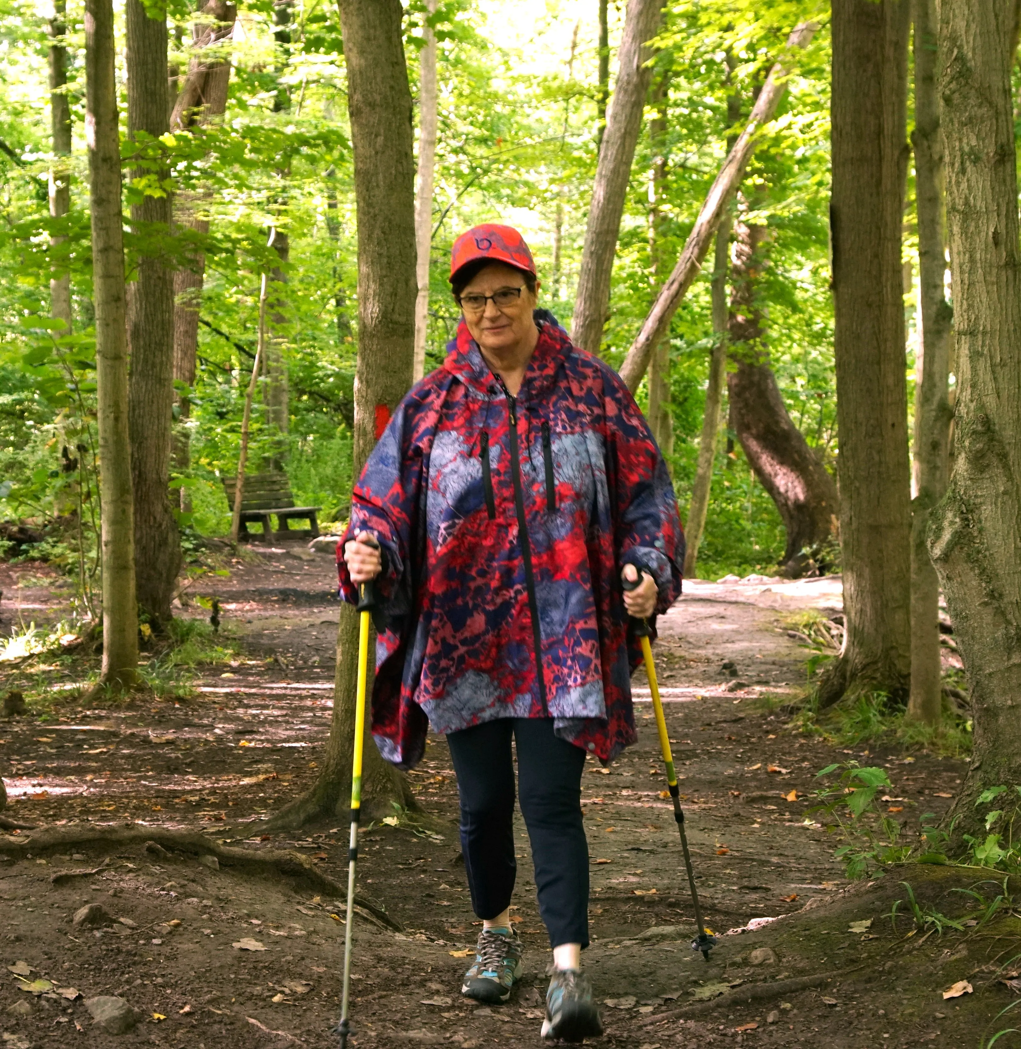 Brella 2015 Red, White and Blue Unisex Rain Jacket