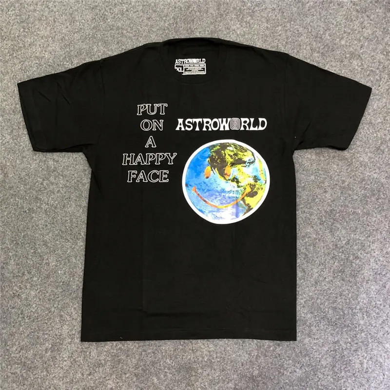 Camiseta - Cactus Jack Astroworld 'Put on a Happy Face'