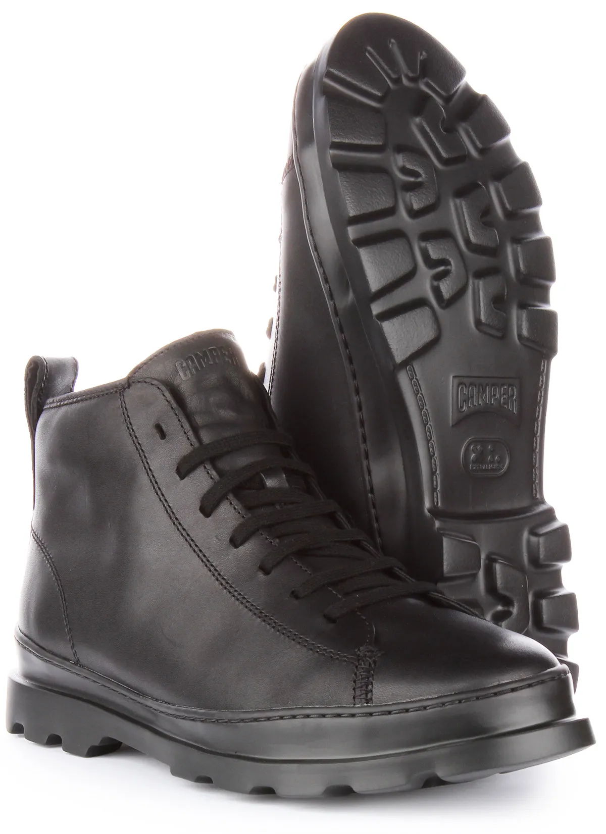 Camper Brutus Boots In Black