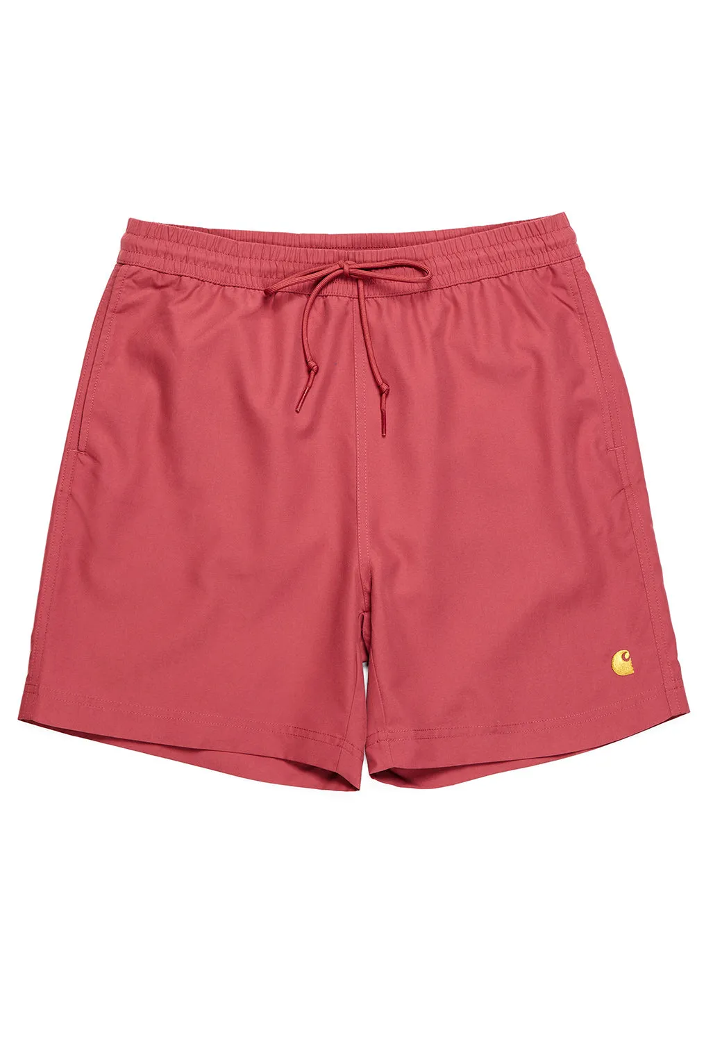 Carhartt WIP Men's Chase Swim Trunks - Punch/Gold