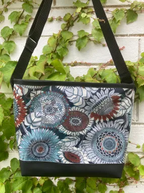 Carmie Bag - Sunflowers In Blue