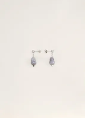 CARVED STONES EARRINGS