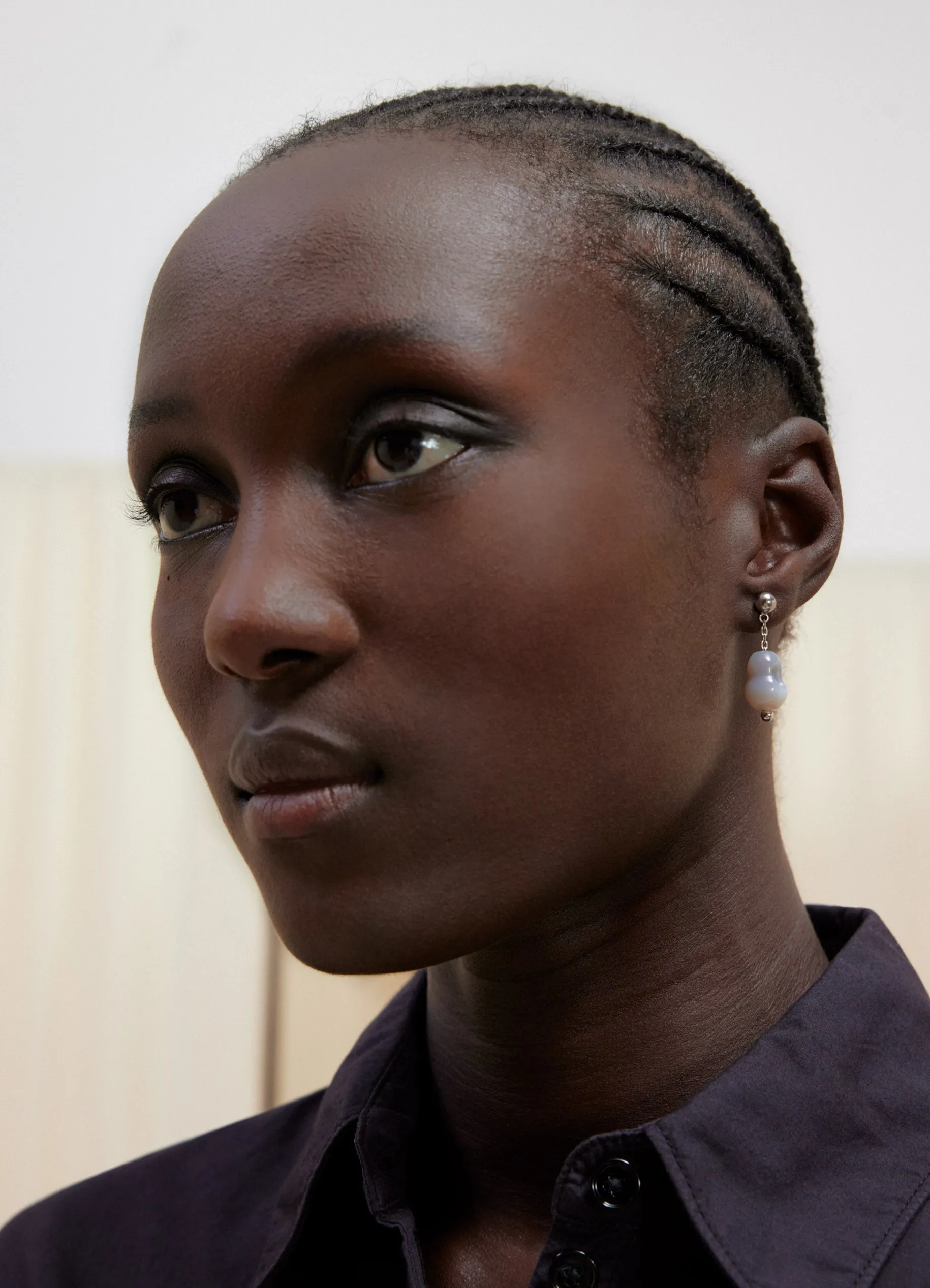 CARVED STONES EARRINGS