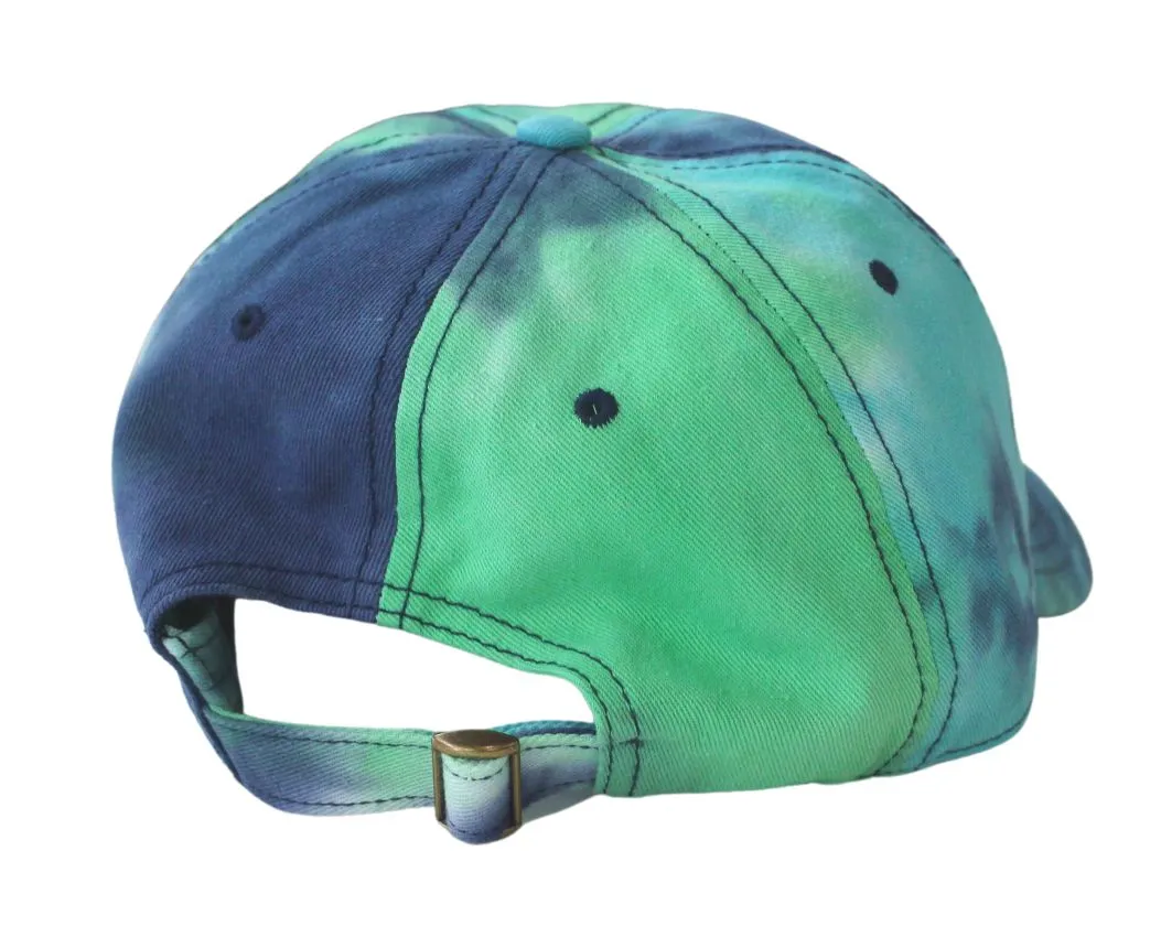 Cerulean Tie Dye Baseball Cap