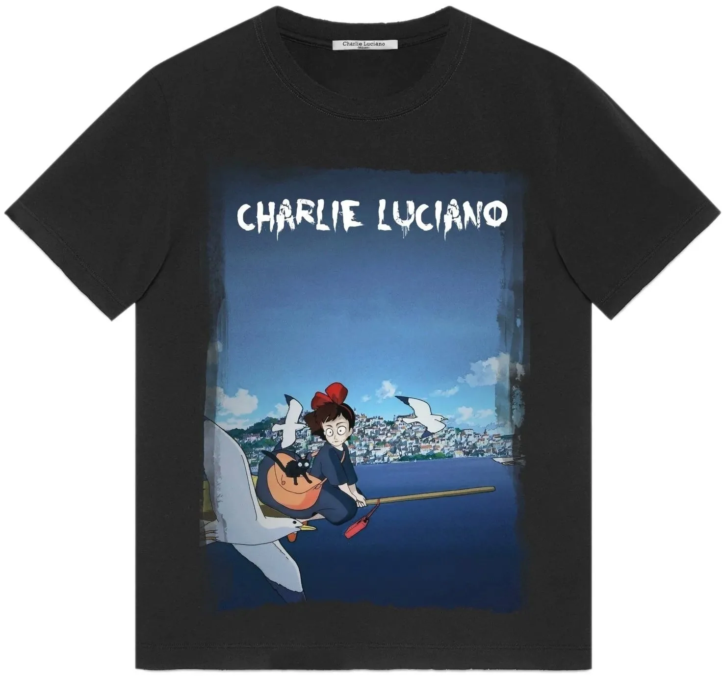 Charlie Luciano Kiki T-Shirt Black