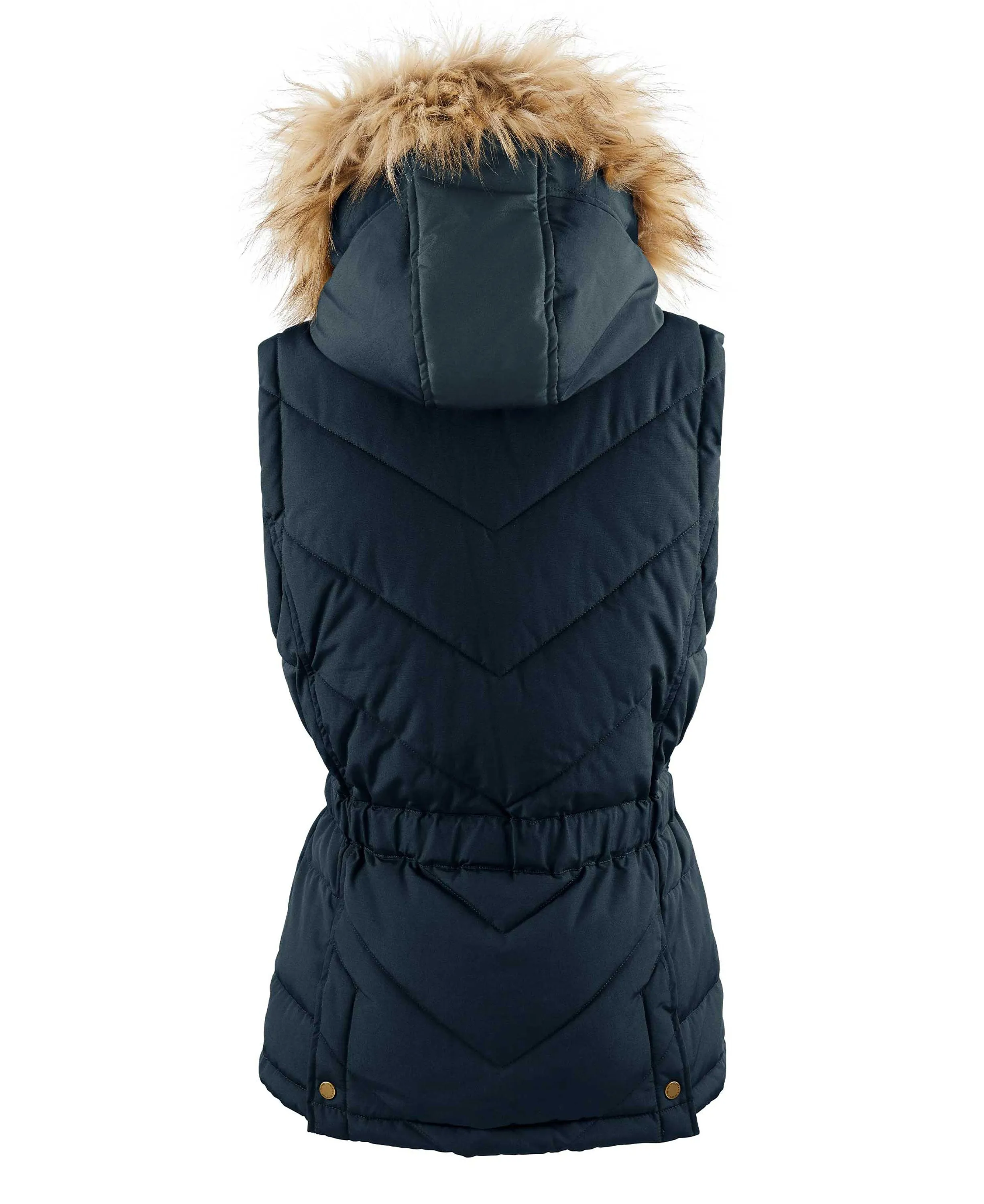 Charlotte Padded Gilet - Navy Blue