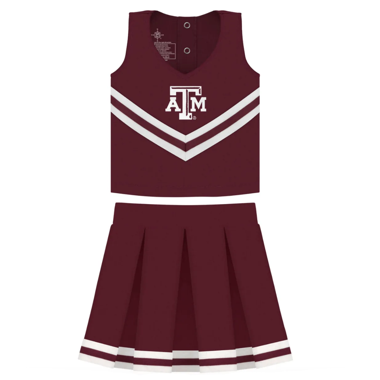 Cheer Set with Bloomer | Texas A&M Maroon