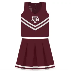 Cheer Set with Bloomer | Texas A&M Maroon