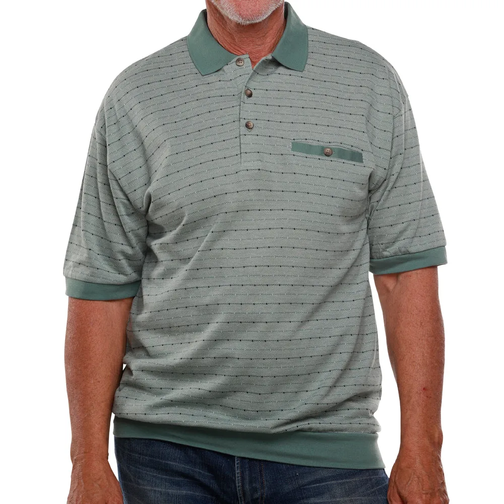 Classics by Palmland Short Sleeve Polo Shirt  - Big and Tall - 6091-100