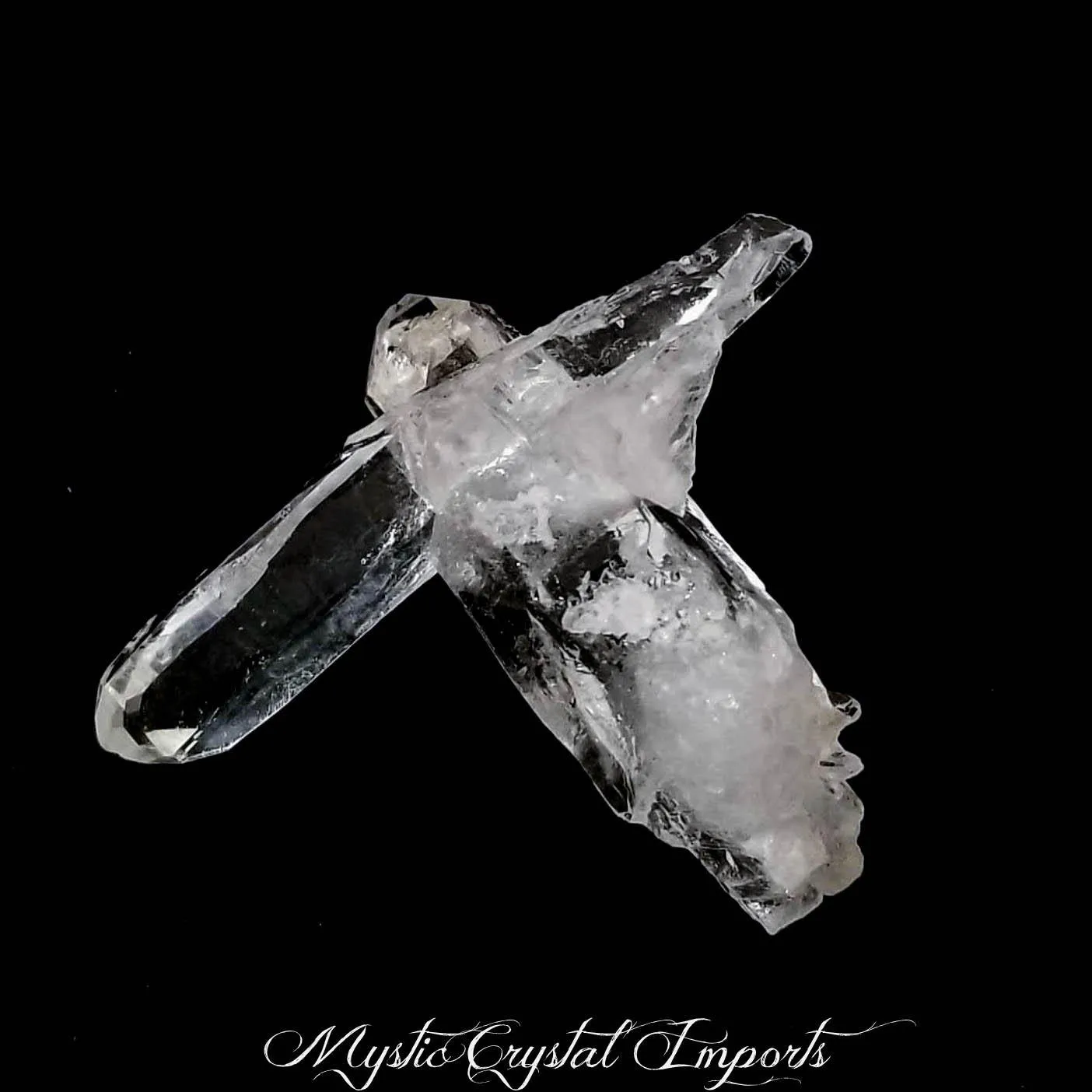 Clear Quartz Multi-Point Cluster-1 3/4