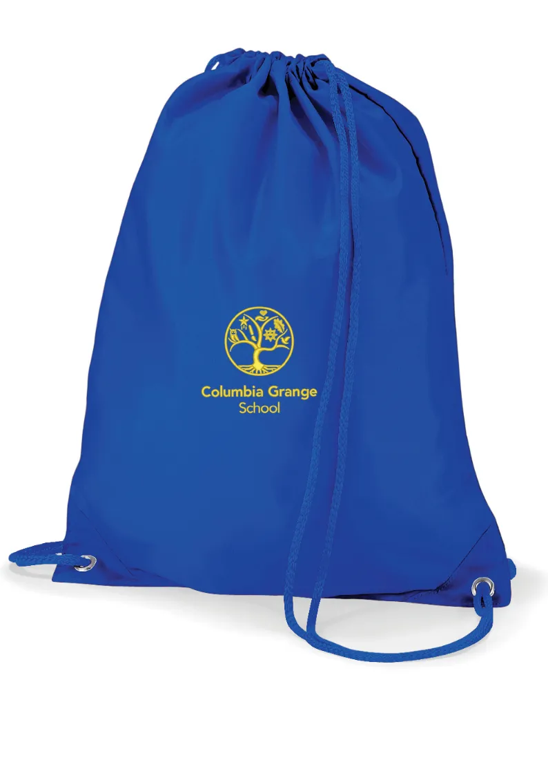 Columbia Grange Primary School Royal Blue Gym Bag