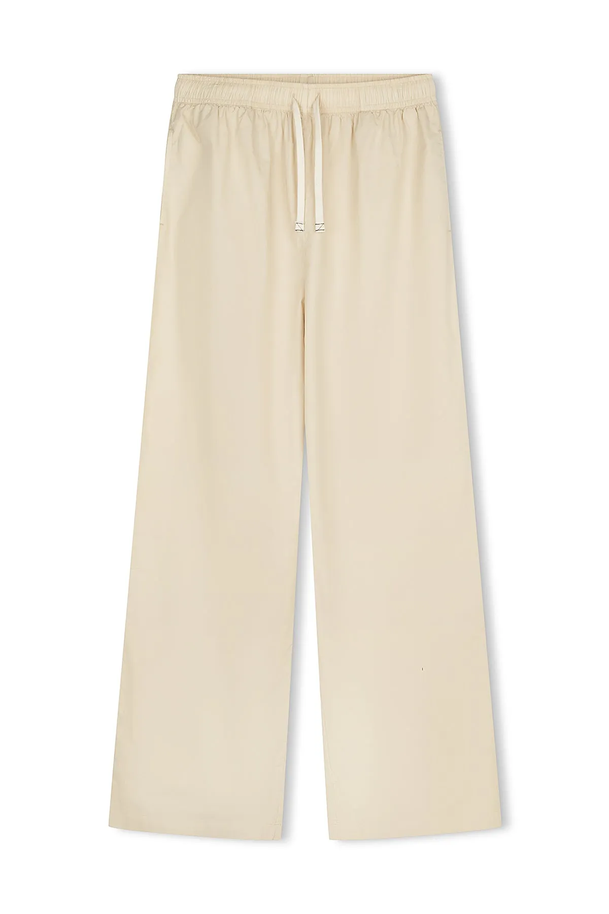 Cotton Poplin Pant - Husk