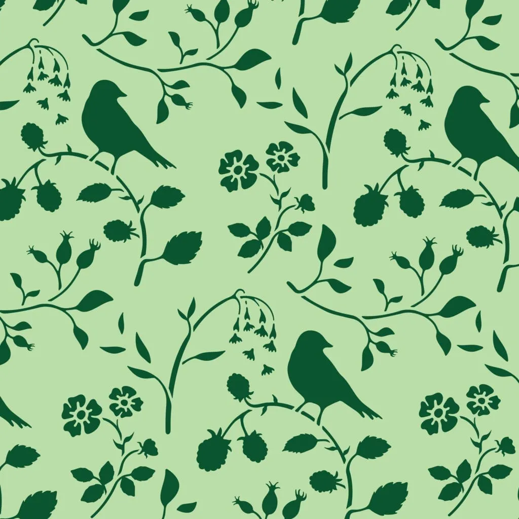 Countryside Bird - Annie Sloan Stencil