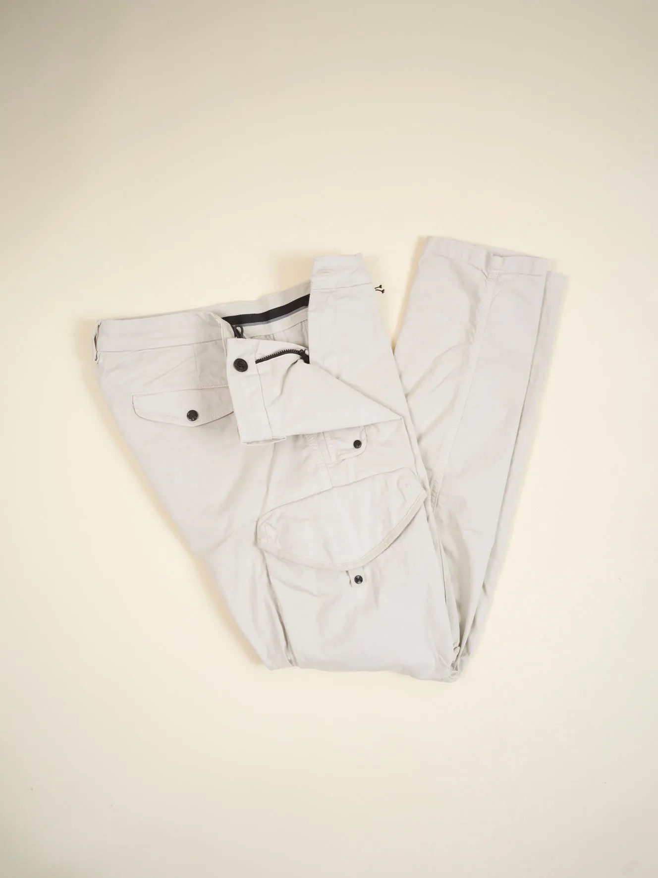 C.P. Company Stretch Sateen Cargo Pants / Sandshell