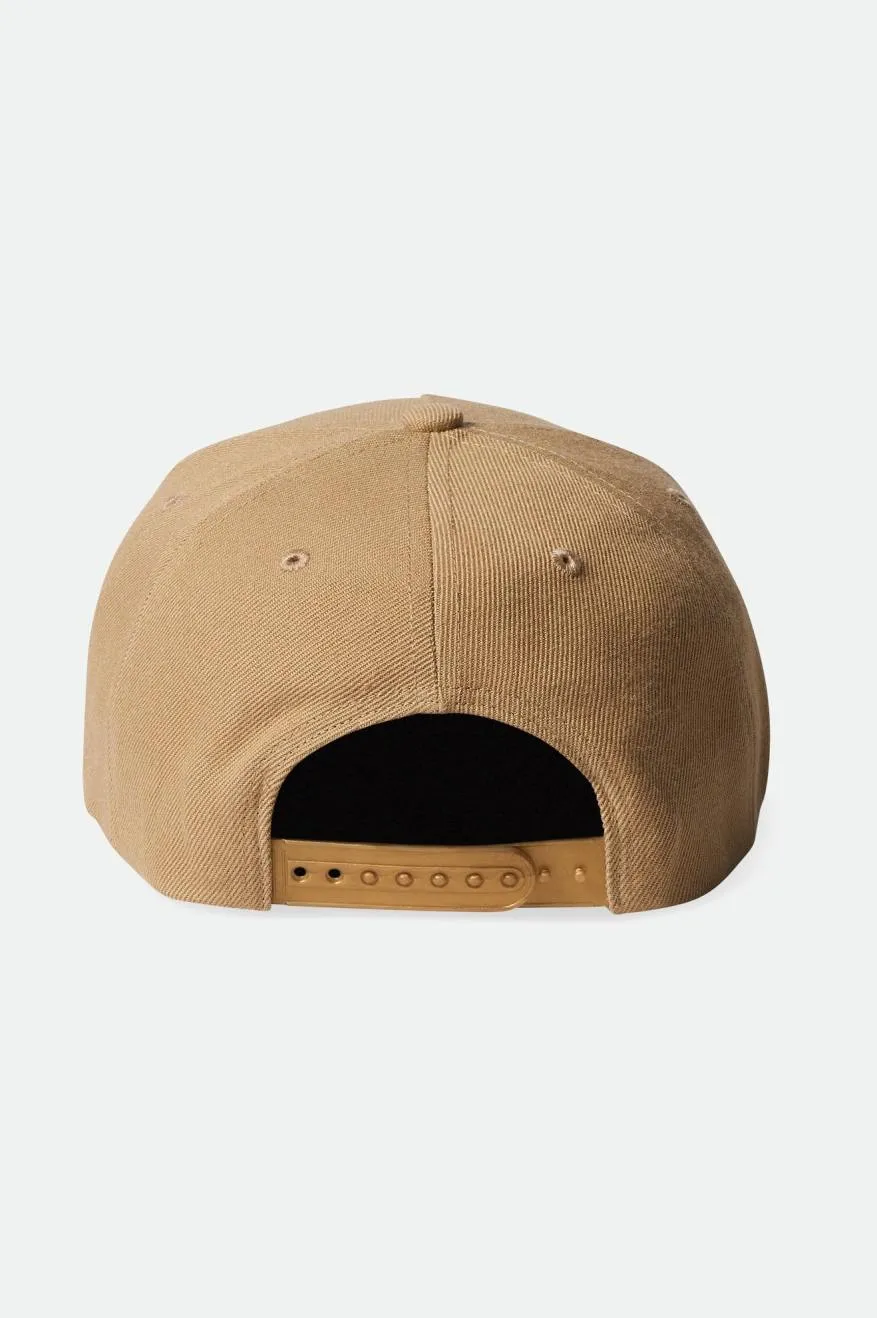 Crest C Netplus MP Snapback - Sand/Pine Needle