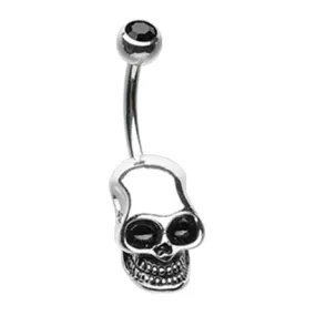 Deathly Skull Belly Bar